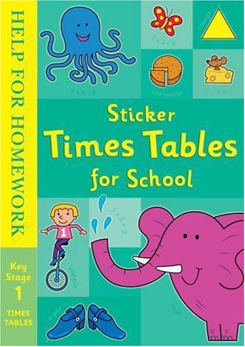 9781844226283: Help for Homework: Sticker Times Tables for School