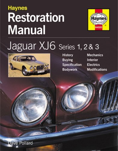 9781844250202: Jaguar XJ6: Series 1, 2 & 3 (Restoration Manuals)