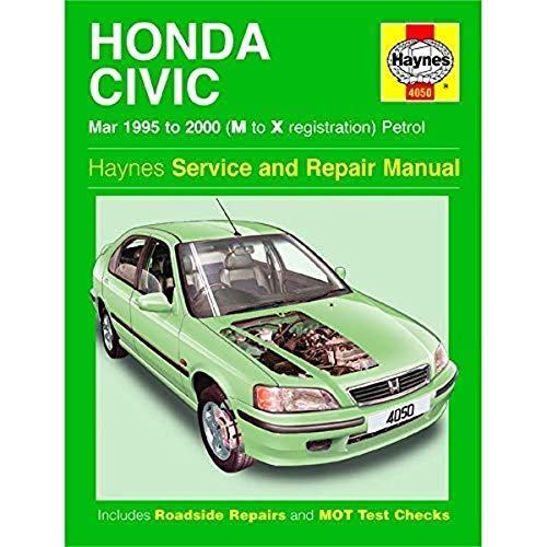 9781844250509: Honda Civic Service and Repair Manual: 1995 to 2000 (Haynes Service and Repair Manuals)