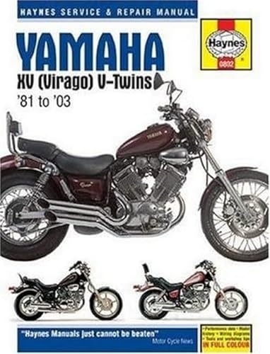 Yamaha XV (Virago) V-Twins 1981-2003 (Haynes Repair Manuals) (9781844250622) by Haynes
