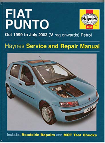 9781844250660: Fiat Punto Petrol Service and Repair Manual: Oct 1999 to July 2003 (Haynes Service and Repair Manuals)