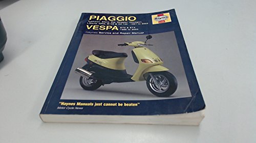 9781844250745: Piaggio (Vespa) Scooters Service and Repair Manual: 1991 to 2004