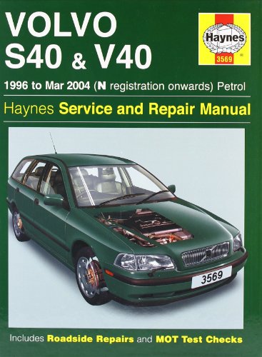 Stock image for Volvo S40 and V40 Petrol: 1996-2004 (Haynes Service and Repair Manuals) for sale by Goldstone Books