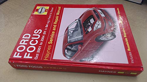 Beispielbild fr Ford Focus Petrol and Diesel: 2001-2004 (Haynes Service and Repair Manuals) zum Verkauf von Reuseabook