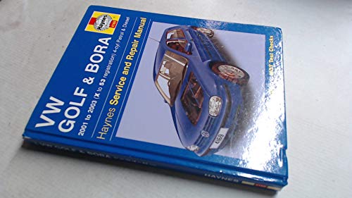 9781844251698: VW Golf and Bora 4-cyl Petrol and Diesel Service and Repair Manual: 2001-2003 (Service & repair manuals)