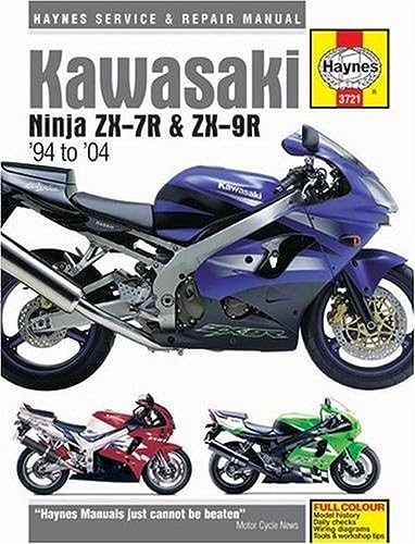 9781844252602: Kawasaki ZX-7R and ZX-9R Service and Repair Manual: 1994 to 2004 (Haynes Service and Repair Manuals)