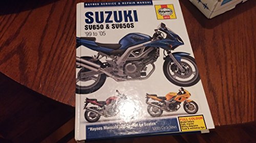 Beispielbild fr Haynes Suzuki SV650 and SV650S Service and Repair Manual zum Verkauf von Better World Books: West