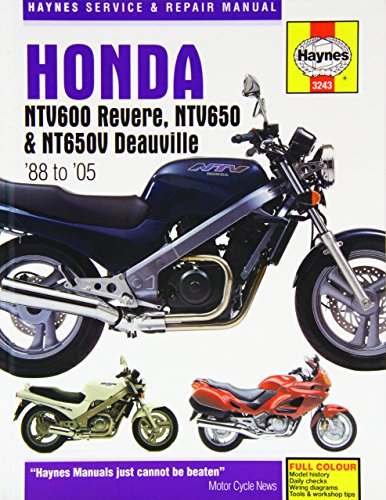 9781844252763: Honda NTV600 Revere, NTV650 and NTV650V Deauville Service and Repair Manual: 1988 to 2005