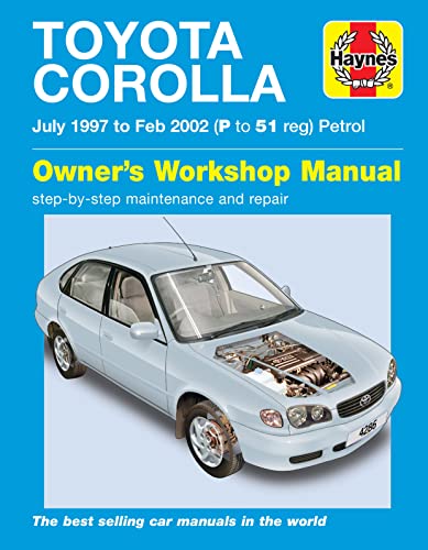 Stock image for Toyota Corolla Petrol (July 97 - Feb 02) Haynes Repair Manual (Hardback) for sale by WorldofBooks