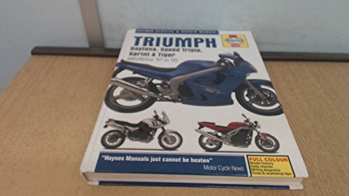 Stock image for Triumph Daytona, Speed Triple, Sprint and Tiger Service and Repair Manual: 1997 to 2005 (Haynes Service and Repair Manuals) for sale by WorldofBooks