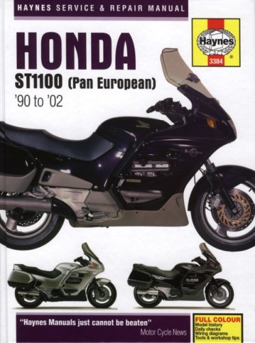 Imagen de archivo de Honda ST1100 (Pan European) Service and Repair Manual: 1990 to 2002 (Haynes Service and Repair Manuals) a la venta por Greener Books