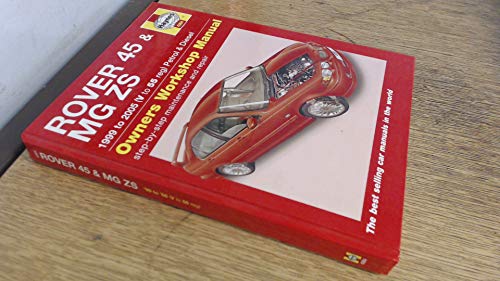 9781844253845: Rover 45 / MG ZS Petrol & Diesel (99 - 05) Haynes Repair Manual