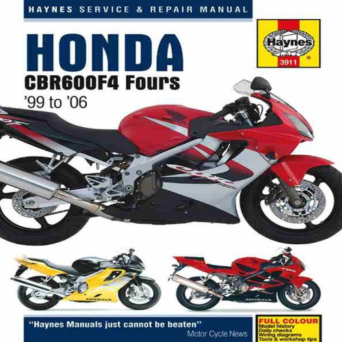Stock image for Honda CBR600F4 Fours 1999-2006 (Haynes Service & Repair Manual) for sale by Jay's Basement Books