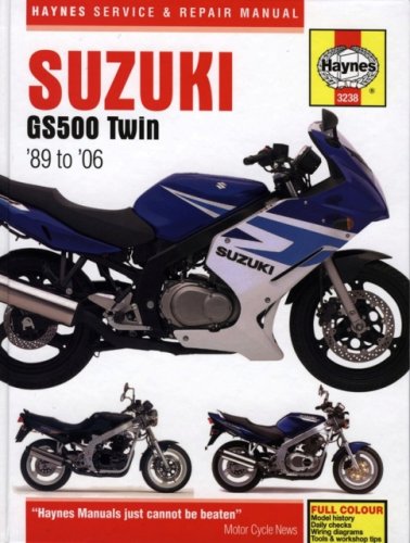 Imagen de archivo de Haynes Suzuki GS500 Twin '89 to '06 Service and Repair Manual (Haynes Manuals) a la venta por SecondSale