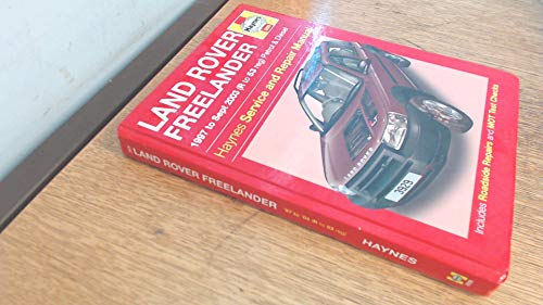 Beispielbild fr Land Rover Freelander Petrol & Diesel Service & Repair Manual : 1997 to 2003 (Haynes Service and Repair Manual Series) zum Verkauf von WorldofBooks