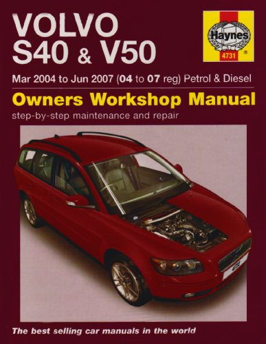 Beispielbild fr Volvo S40 and V50 Petrol and Diesel Service and Repair Manual: 2004-2007 (Haynes Service and Repair Manuals) zum Verkauf von WorldofBooks