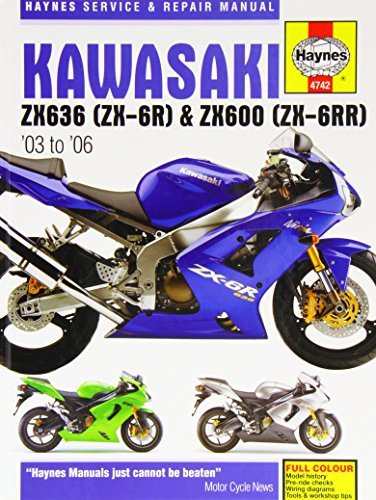 9781844257423: Kawasaki ZX-6R Service and Repair Manual: 2003 to 2006