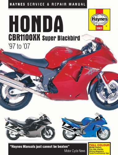 Stock image for Honda CBR1100XX Super Blackbird Service and Repair Manual: 1997 to 2007 (Haynes Service and Repair Manuals) for sale by Elizabeth Brown Books & Collectibles