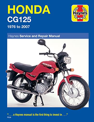 Imagen de archivo de Honda CG125 Service and Repair Manual a la venta por Blackwell's