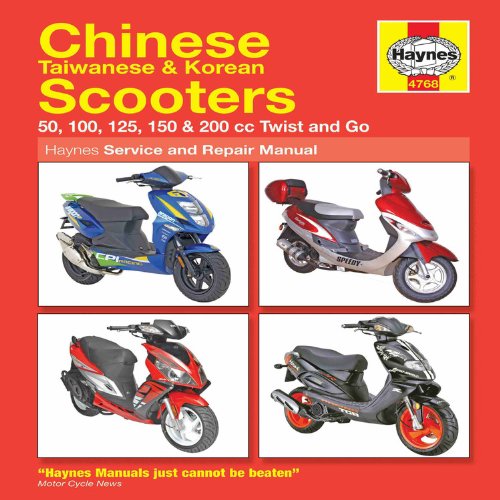 Beispielbild fr Chinese Scooters Service and Repair Manual (Haynes Service and Repair Manuals) zum Verkauf von Allyouneedisbooks Ltd