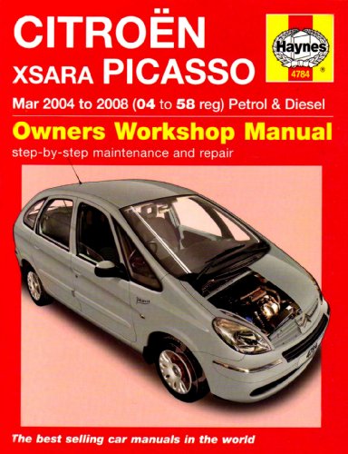 9781844257843: Citroen Xsara Picasso Petrol and Diesel Service and Repair Manual: 2004 to 2008