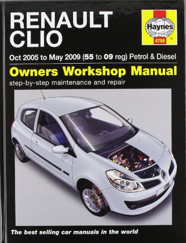 9781844257881: Renault Clio Petrol and Diesel Service and Repair Manual: 2005 to 2009 (Haynes Service and Repair Manuals)