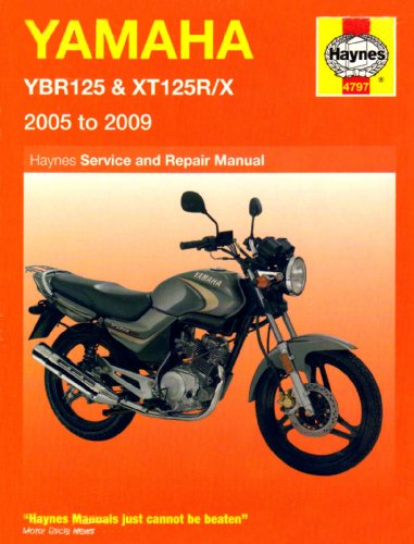 Beispielbild fr Yamaha YBR125 and XT125R/X Service and Repair Manual: 2005 to 2009 (Haynes Service and Repair Manuals) zum Verkauf von WorldofBooks