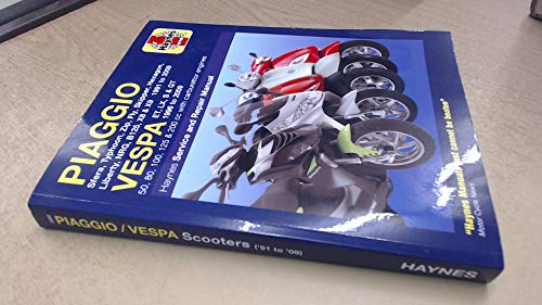 Vespa P/PX125, 150 & 200 Scooters 1978-2009 Service and Repair Manual (Haynes Service and Repair ...