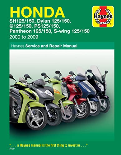 9781844258734: Honda 125 Scooters (SH, SES, NES, PES & FES 125) (00 - 09)