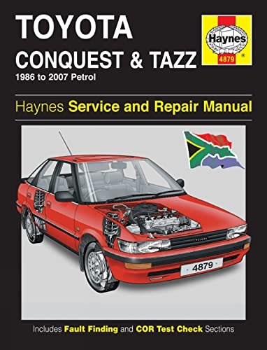 9781844258796: Toyota Conquest & Tazz (86 - 07)