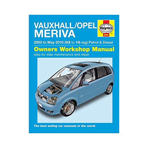 9781844258932: Vauxhall/Opel Meriva Petrol & Diesel Service and Repair Manual: 2003 to 2010 (Haynes Service and Repair Manuals)