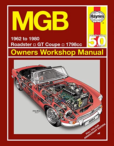MGB 1962 To 1980 (9781844258949) by John H Haynes