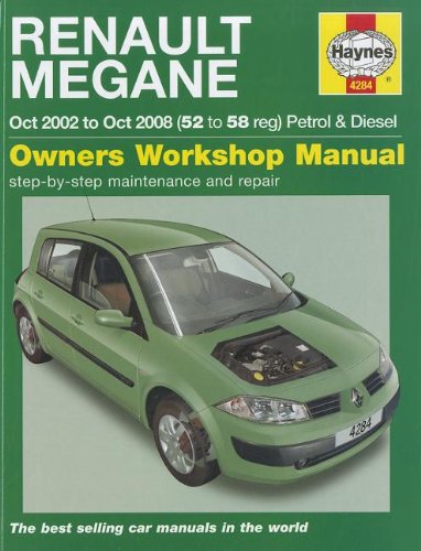 9781844259151: Renault Megane Petrol & Diesel: 2002 to 2008 (Service & repair manuals)