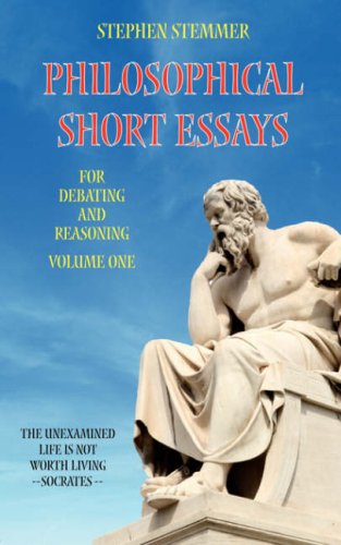 9781844264797: Philosophical Short Essays for Debating and Reasoning: Volume One: Vol. 1