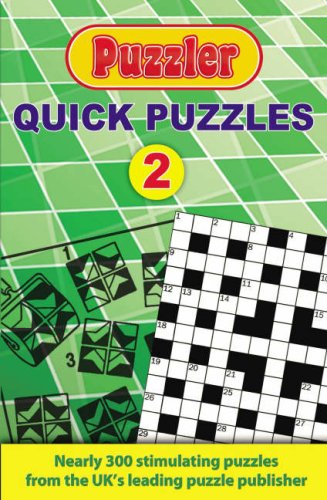 Stock image for Puzzler" Quick Puzzles 2 (Puzzle) for sale by WorldofBooks