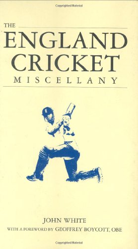 Beispielbild fr The England Cricket Miscellany zum Verkauf von WorldofBooks