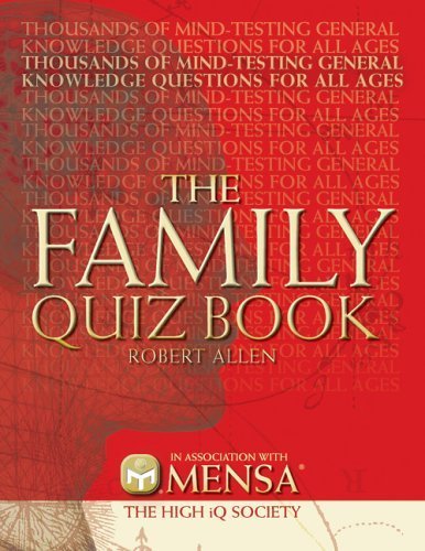 9781844424290: MENSA FAMILY QUIZ BOOK ING