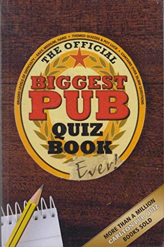 Stock image for The Biggest Pub Quiz Book Ever! for sale by AwesomeBooks