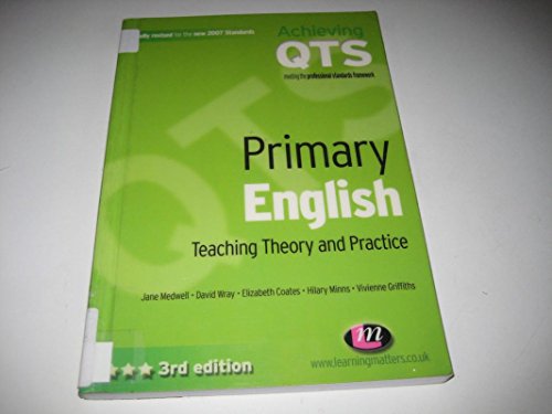 Stock image for Primary English (Achieving QTS Series) for sale by Goldstone Books
