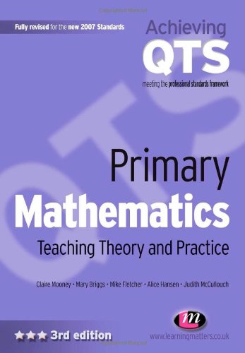 9781844450992: Primary Mathematics: Teaching Theory and Practice
