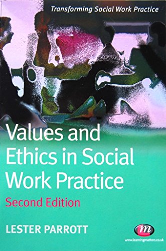 Beispielbild fr Values and Ethics in Social Work Practice zum Verkauf von ThriftBooks-Dallas