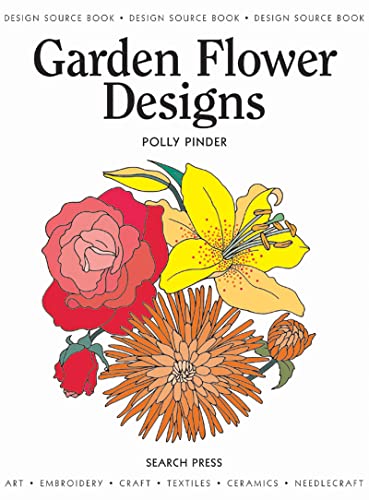 9781844480340: Garden flower designs (Modelli per dipingere e decorare)