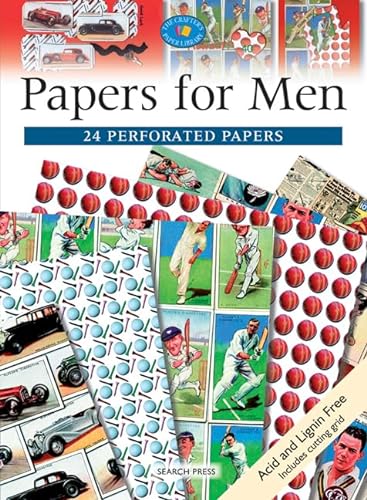 Papers for Men (Crafter's Paper Library) - Search Press