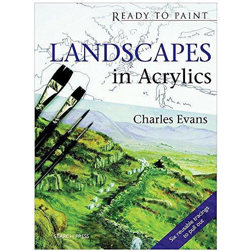 Imagen de archivo de Landscapes in Acrylics [With 6 Reusable Tracings] a la venta por ThriftBooks-Dallas