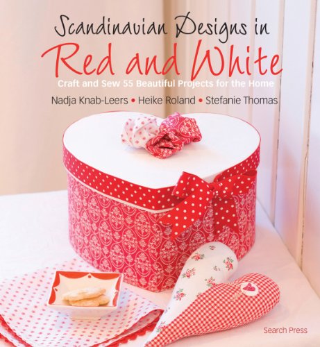 Stock image for Scandinavian Designs in Red and White for sale by Better World Books: West