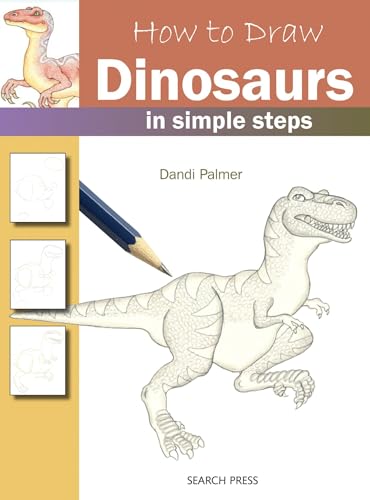 Stock image for How to Draw: Dinosaurs: in simple steps for sale by WorldofBooks