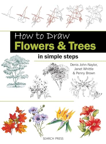 9781844488766: How to Draw Flowers & Trees in Simple Steps