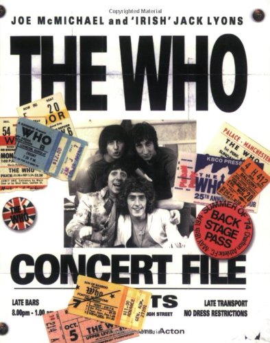 9781844490097: The Who Concert File: (small edition)