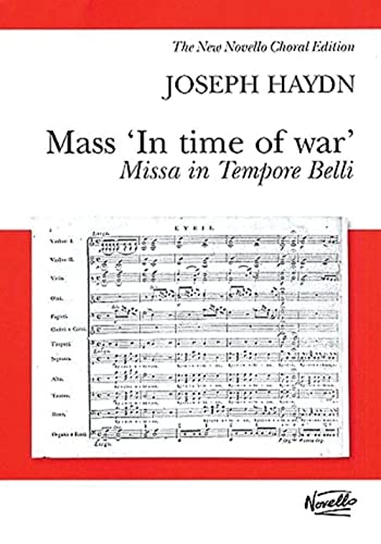Stock image for Joseph Haydn: Mass In Time Of War (Vocal Score Ed. Pilkington) (SATB, Piano Accompaniment / Vocal Score) for sale by Revaluation Books