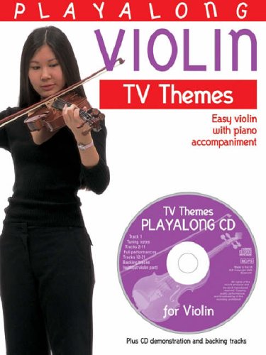 Imagen de archivo de Playalong Violin: Tv Themes a la venta por Reuseabook